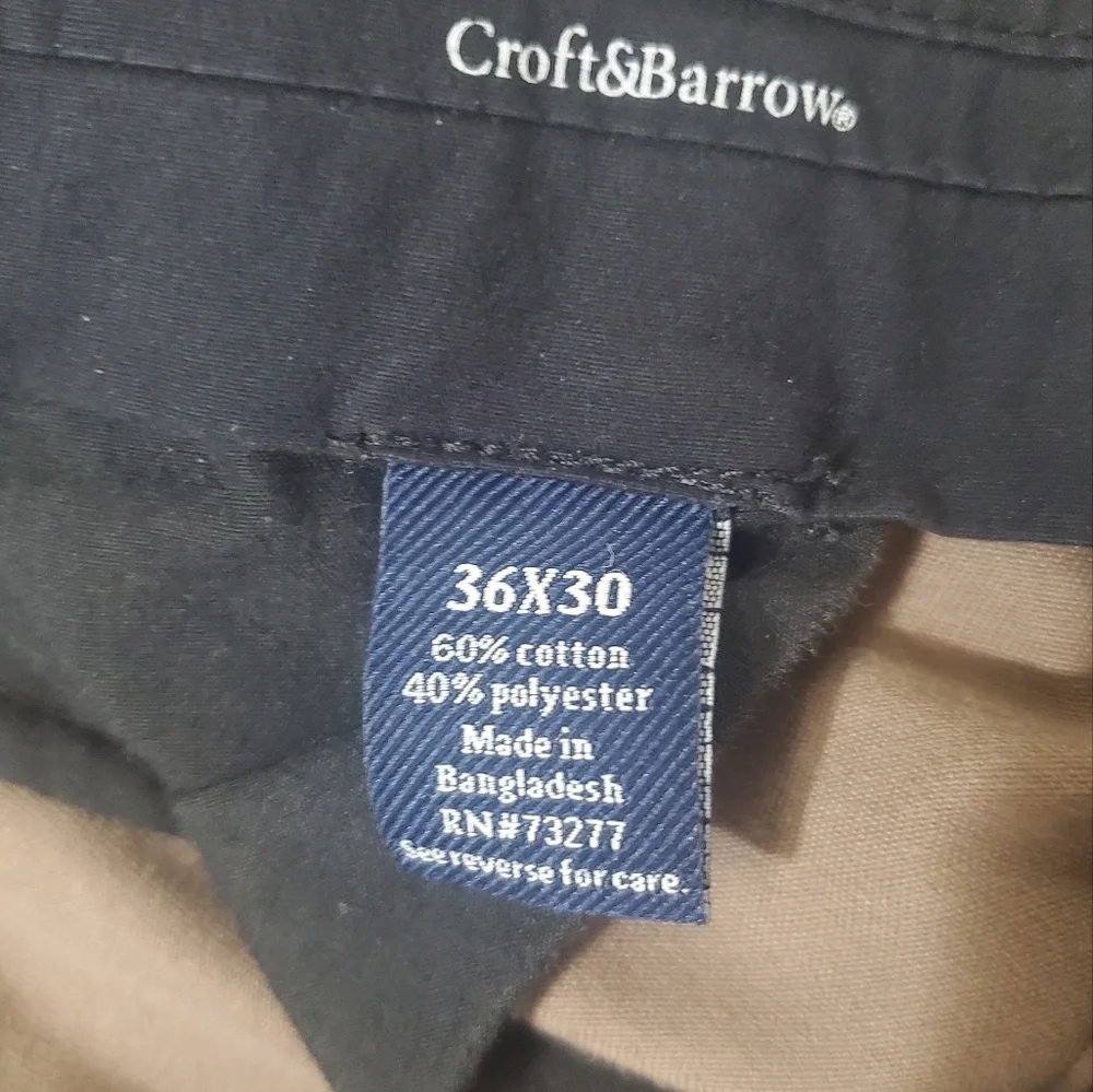 Croft & Borrow Dress Work Pants Size 36X30